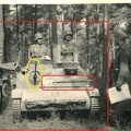 [TKS][#001]{101}{b} Ciepielów w lesie, póżniej Weißes Kreuz (Beutepanzer in Diensten IR29 im Kampfeinsatz Ciepilow im Polenfeldzug)