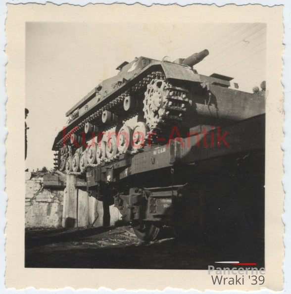 [Z.Pz.Lehr.Abt.001] C141 Foto Wehrmacht Panzer Lehr Abtl. Wünsdorf Panzer IV in Groß Born Polen