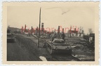 [Z.Pz.Lehr.Abt.001] C152 Foto Wehrmacht Panzer Lehr Abtl. Polen Feldzug Zabinka Ruinen Front combat