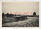 [Z.Pz.Lehr.Abt.001] C157 Foto Wehrmacht Panzer Lehr Abtl. Polen Feldzug Flugzeug He111 Emblem crash