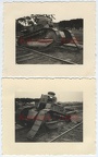 [Z.Pz.Lehr.Abt.001] C226 Fotos Wehrmacht Panzer Lehr Abtl. Polen Beute Panzer Renault Eisenbahn