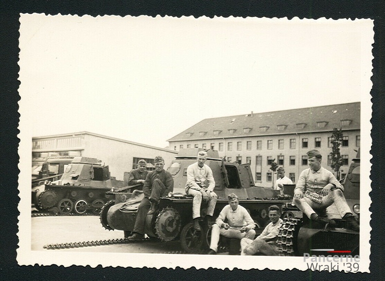[Z.Pz.Nachr.Abt.39.001] B016  Panzer Stahnsdorf Teltow 2. WK 1933-45 Panzerregiment aw