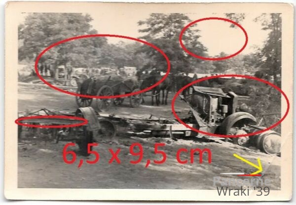 [Z.X0004] #02 Bzura Kampf Polen zerstorte polnische Lkw Auto Wagen 1939