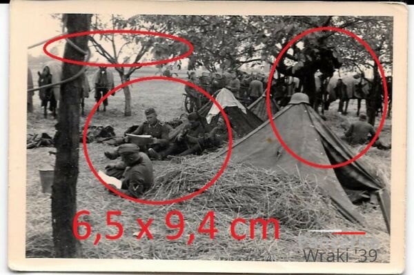 [Z.X0004] #18 Bzura Kampf Polen Wehrmacht Soldaten Lager Rast Zelt Helm 1939.jpg