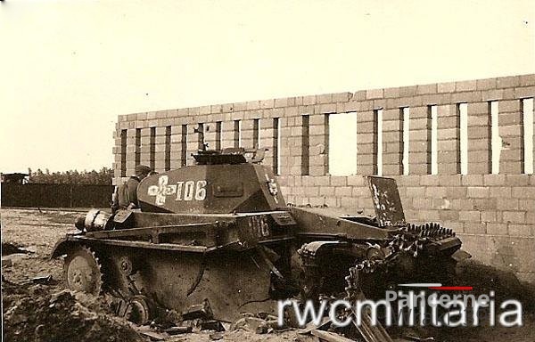 [Pz2][#015]{011}{a} Pz.Kpfw II Ausf.b, Pz.Rgt.1, #I06, Ruszki!Sochaczew