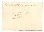 [Z.Inf.Rgt.102.001] Marktplatz in Warta bei Lodz , Polen Feldzug 1939, 2 WK Foto r