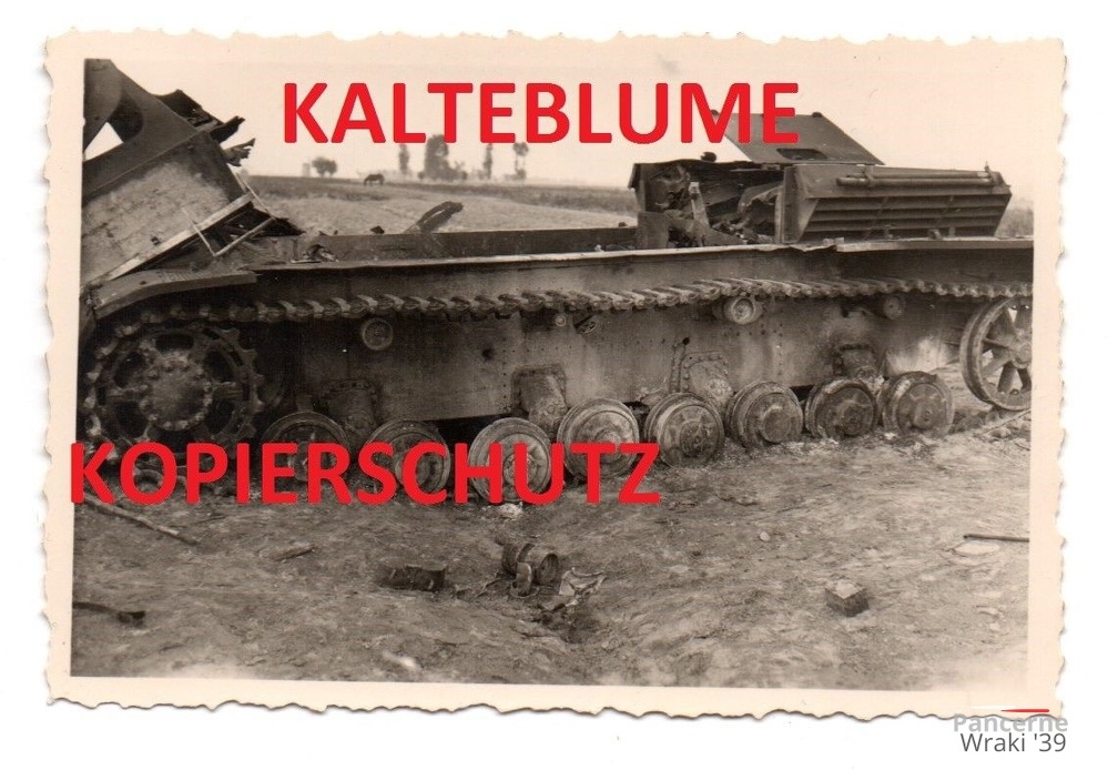 [Z.Inf.Rgt.102.001] Zerstörter Panzer IV in Polen , Polen Feldzug 1939 nr1 a