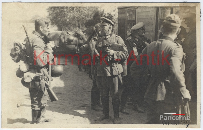 [Z.Inf.Rgt.59.001] C493 Foto Wehrmacht I.R.59 Polen Feldzug Obstlt. Steinmüller Mierzno Volksdeutsc.jpg