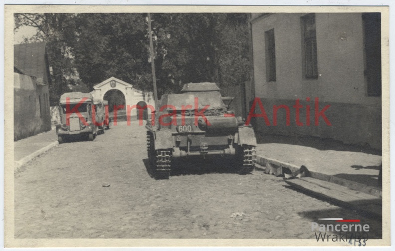 [Z.Inf.Rgt.59.001] C512 Foto Wehrmacht I.R.59 Polen Feldzug Biała Rawska Panzer I LKW super Motiv.jpg