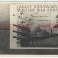 [Z.Inf.Rgt.59.001] C525 Foto Wehrmacht I.R.59 Polen Feldzug Warschau Propaganda Plakat Soldat Fron