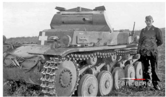 A Panzer II of the 2nd Battalion after the fighting of 2 September - A Panzer II of the 2nd Battalion after the fighting of 2 September.jpg A Panzer II of the 2nd Battalion after the fighting of 2 September.jpg