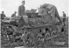 In the fighting that destroyed this Panzer I, Panzerschiitze Bader of the 2nd Battalion was killed