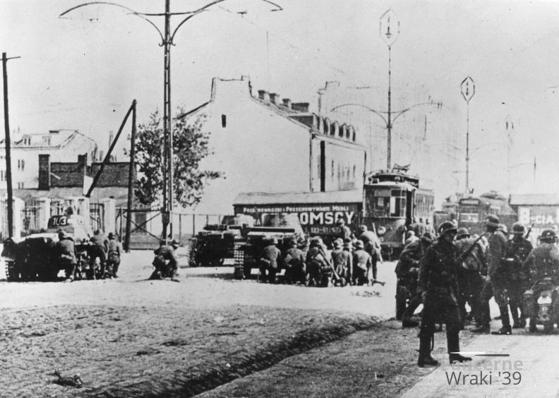 [Z.Pz.Rgt.35.005] Warszawa, ul Grójecka, 09.09.1939, Pz.Rgt.35 01{b}