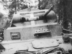 Pz.II [#133] Pz.Kpfw II Ausf.C, Pz.Rgt.7, #1xx, dziura pod działkiem
