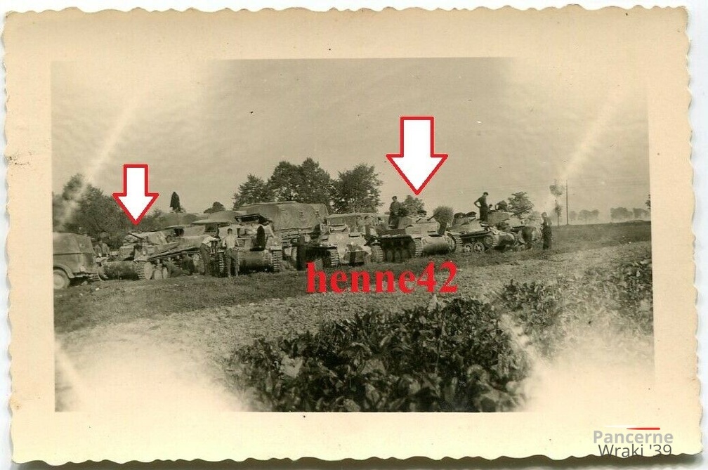 [Z.Pz.Rgt.03.001] Wehrmacht #11 Panzer Regt. 3 in Polen 1939 Igel der Panzer vor Krakau 2.WK aw