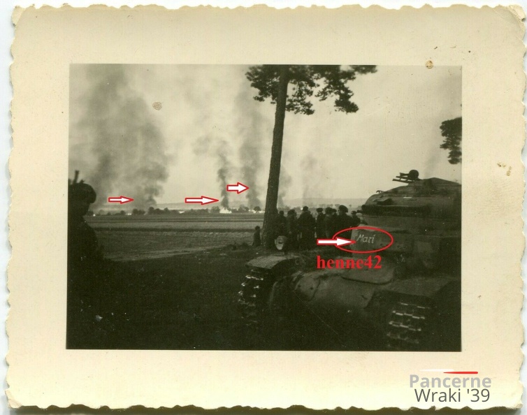 [Z.Pz.Rgt.03.001] Wehrmacht #14 Panzer Regt. 3 in Polen 1939 Panzer mit Namen Mari 2.WK aw.jpg