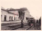 [Z.Geb.Jäg.Rgt.137.001] #114 zerstörte r Bahnhof von Tarnow Polen Feldzug 2.GD #10 a
