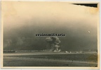 [Z.Inf.Rgt.20.001] #007 Foto Explosion im Vorgelände brennendes WARSCHAU Polen 1939