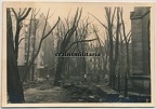 [Z.Inf.Rgt.20.001] #016 Foto Soldaten in zerstörtes WARSCHAU Polen 1939