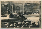 [Z.Inf.Rgt.20.001] #025 Foto Panzer Tank bei Parade in WARSCHAU Polen 1939