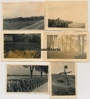 [Z.Inf.Rgt.20.001] #032 Foto Vormarsch 10.ID in Polen 1939 Grab Artillerie Geschütz Warschau