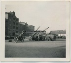 [Z.Art.Rgt.07.001] #010 Foto Artillerie Geschütz b. Vereidigung Art.Rgt.53 Kaserne ANSBACH Bayern
