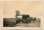 [Z.Art.Rgt.07.001] #032 Foto polnische Gefangene m. Lkw Pferd Wagen in Polen 1939
