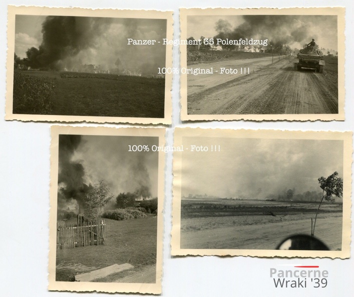 [Z.Pz.Rgt.35.001] X226 4 Fotos Panzer Rgt. 35 Polen - Feldzug 1939 Angriff Panzer Vormarsch Polen aw.jpg