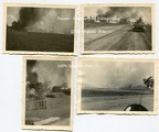 [Z.Pz.Rgt.35.001] X226 4 Fotos Panzer Rgt. 35 Polen - Feldzug 1939 Angriff Panzer Vormarsch Polen aw