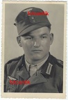 [Z.Geb.Art.Rgt.79.001] #01 Portrait Soldat Gebirgsjäger,Uniform,Feldmütze,Knopf Schulterklappe