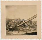 [Z.Art.Rgt.53.001] #021 Foto zerstörte Brücke in Polen 1939