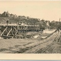 [Z.Art.Rgt.53.001] #025 Soldaten b. Brückenbau Notbrücke zerstörte Brücke Polen 1939 Warthe