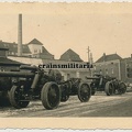 [Z.Art.Rgt.53.001] #082 Foto Artillerie Geschütz AR53 in Fabrik WICKRATH b. Mönchengladbach 1940