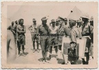 [Z.Art.Rgt.53.001] #104 Foto DAK General ERWIN ROMMEL b. Besuch Kampf um TOBRUK Afrika 1941