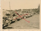 [Z.X0015] Nr. 29396 Foto Deutsche Wehrmacht Einmarsch Polen Auto Fuhrpark 4,5 x 6 cm aw