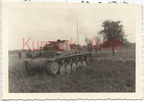 [Z.Inf.Rgt.59.002] A810 Foto Wehrmacht Infanterie Reg. 59 Polen Warschau Front Panzer II TOP Motiv