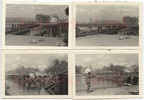 [Z.Inf.Rgt.59.002] A841 Fotos Wehrmacht Inf. Reg. 59 Polen Feldzug Warthe Brücke Ruine Front crash