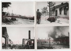 [Z.Inf.Rgt.59.002] A842 Fotos Wehrmacht Inf. Reg. 59 Polen Feldzug Sochaczew Front Ruinen