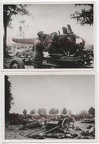[Z.Inf.Rgt.59.002] A844 Fotos Wehrmacht Inf. Reg. 59 Polen Feldzug Bzura Beute Flak Artillerie LKW