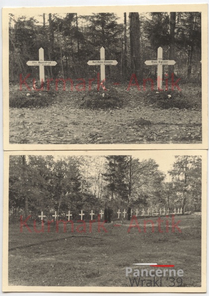 [Z.X0010] Q576 Fotos Wehrmacht Polen Eisenbahn kia Soldat Spytkowice cemetery Friedhof.jpg