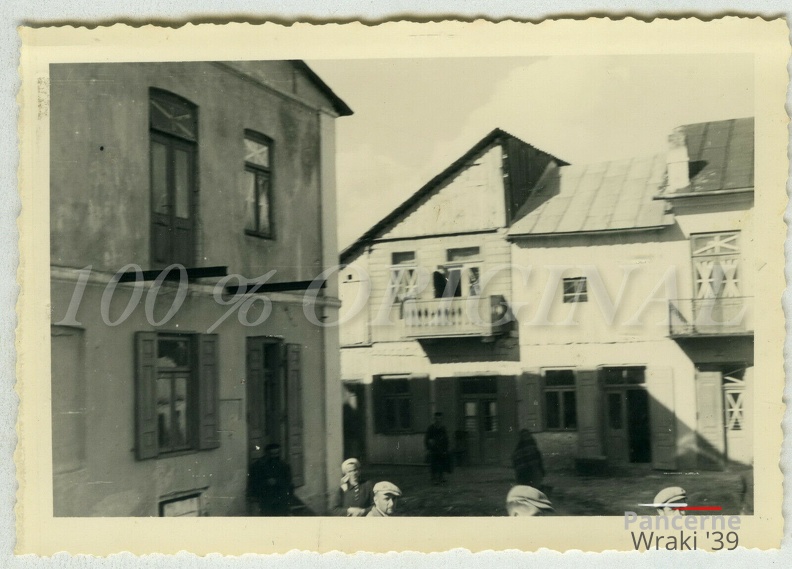[Z.Art.Rgt.4.001] #03 Lublin Zolcinska Zolkinnska Polen 1939 Stadt AR 4 Rgt Bevölkerung aw
