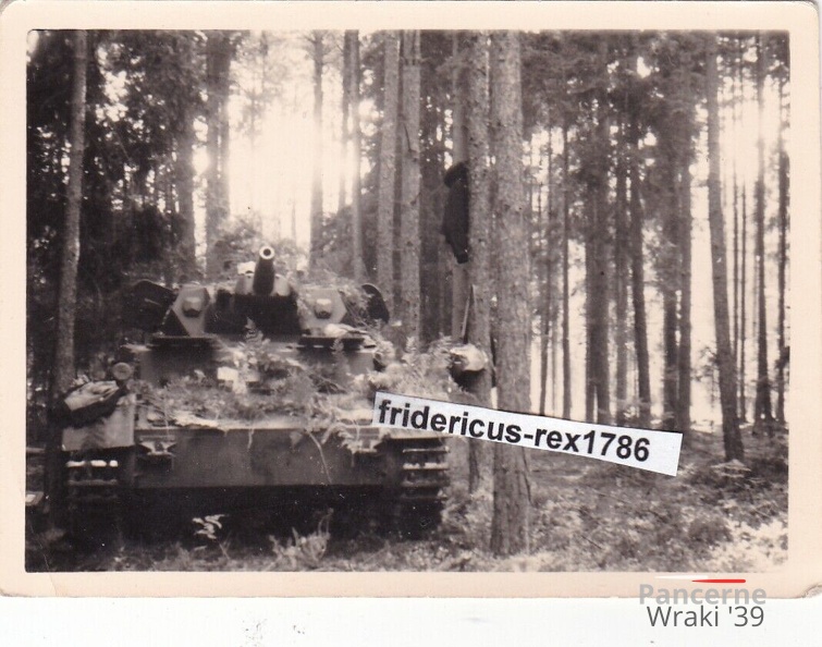 [Z.Pz.Rgt.02.001] Panzer Tank PzKpfw Stummel Front Lauerstellung Tarnung camo Combat aw.jpg