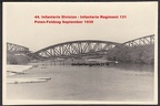 [Z.Inf.Rgt.131.001] #12 Foto Brücke bei Zator Polen Feldzug 1939 44. Infanterie Division Inf.Rgt. 131 aw