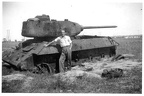 Wraki czołgów T-34, T-34-85