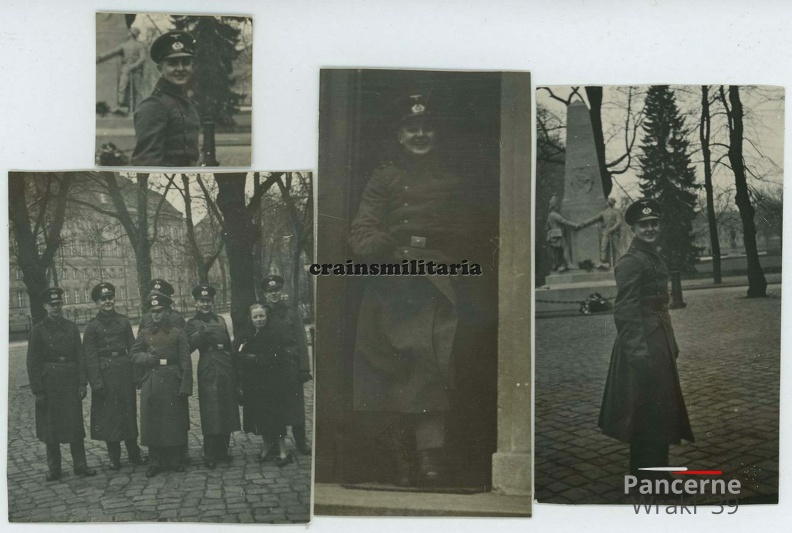 [Z.Aufkl.Abt.(mot).08.001] #035 Foto Soldaten Pz.Aufkl.Abt.8 bei Kaserne Denkmal POTSDAM b. Berlin 1938.jpg