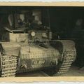 [Z.Aufkl.Abt.(mot).08.001] #040 Foto tschechische Beute Panzer 35 (t) Tank m. Tarn Camo in Tschechien 1939