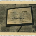 [Z.Aufkl.Abt.(mot).08.001] #057 Foto Aufruf Bekanntmachung Schild Plakate in Polen 1939