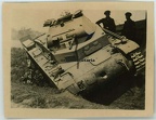 [Z.Aufkl.Abt.(mot).08.001] #062 Foto zerstörte Panzer Tank der 5.Pz.Div. in Polen 1939