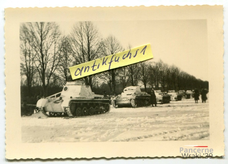 [Z.Pz.Rgt.31.003] #001 Deutsche Front-Panzer mit weißem Winter-Tarnanstrich in 1938 aw