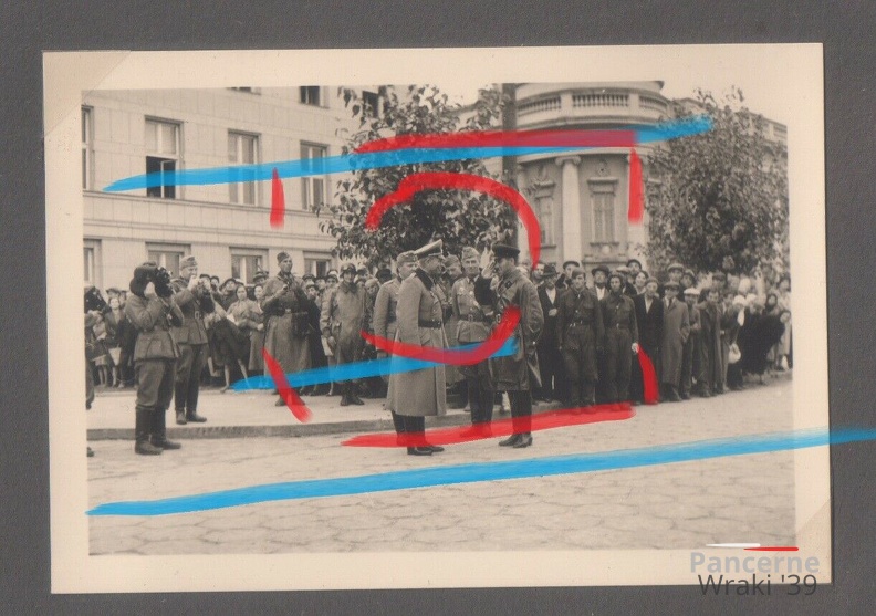 [Z.Art.Rgt.XX.001] Orig foto A.R WH General Heinz G. Zeremonie Russland BREST Litovsk Polen 1939.jpg